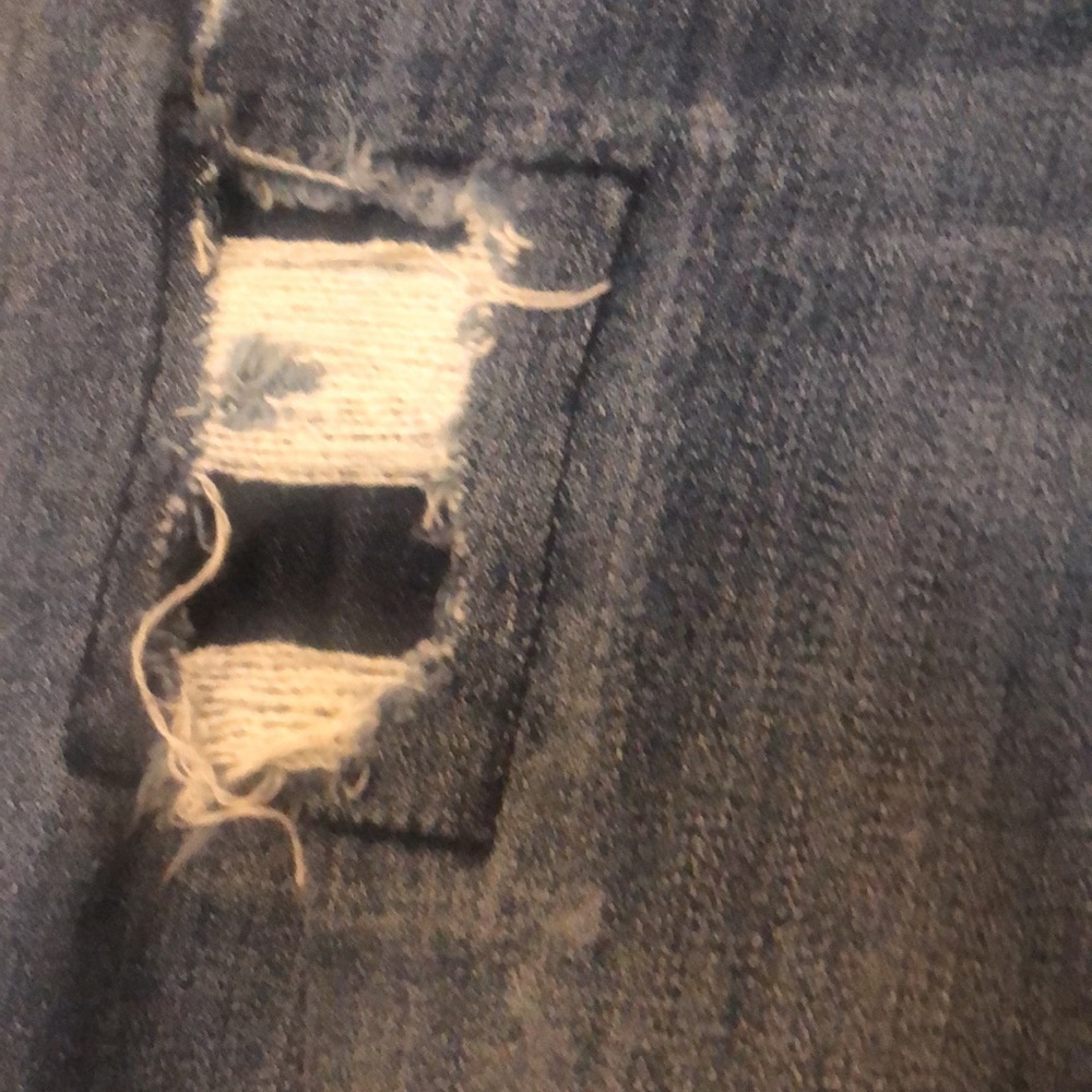 Kut from the Kluth Jeans Cameron straight leg Crop jean patchwork SZ 4 - Picture 4 of 5